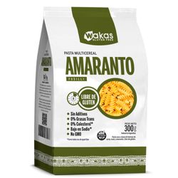 Pasta Multicereal Wakas Amaranto 300 g