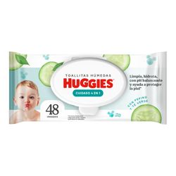 Toallas Húmedas Huggies One & Done 48 un.