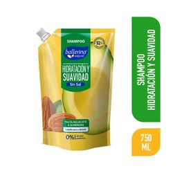 Shampoo Ballerina Sin Sal Palta y Almendra Doypack 750 ml