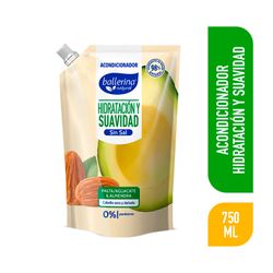 Acondicionador Ballerina Sin Sal Palta y Almendra Doypack 750 ml