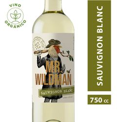 Vino Orgánico Mr Wildman Reserva Sauvignon Blanc 750 cc