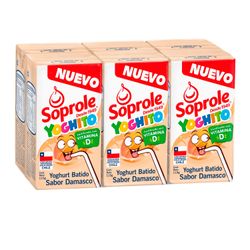 Yogurt Soprole Yoghito Damasco 115 ml 6 un.