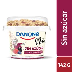 Yogurt Danone Light & Free Lola Granola Crunch 142 g