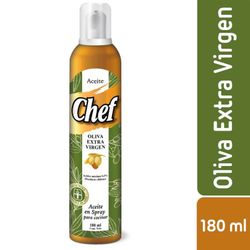 Aceite de Oliva Chef Extra Virgen Spray 180 ml