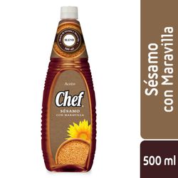 Aceite Sésamo y Maravilla Chef 500 ml