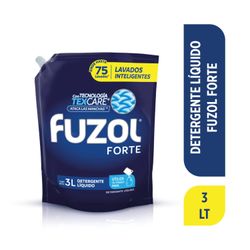 Detergente Líquido Fuzol Forte Doypack 3 L