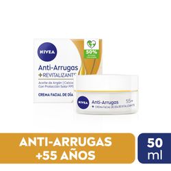 Crema Facial de Día Nivea Antiarrugas Revitalizante 50 ml
