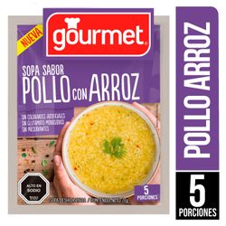 Sopa Gourmet Tradicional de Pollo con Arroz 70 g