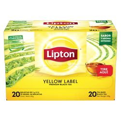 Té Lipton Yellow Label 20 un.