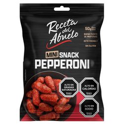 Snack Mini Pepperoni Receta del Abuelo 50 g