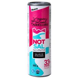 Sal NotSal Silvinita Parrillera 360 g