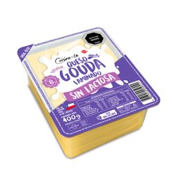 Queso Gouda Cuisine & Co Laminado Sin Lactosa 400 g