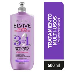 Crema para Peinar Elvive Hidra Hialurónico 3 en 1 - 500 ml