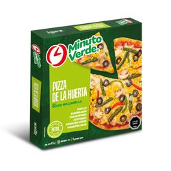 Pizza de la Huerta Minuto Verde 675 g