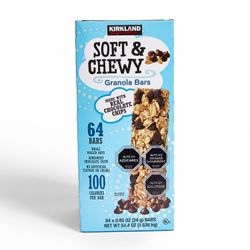 Barra de Granola Kirkland Signature con Chips de Chocolate 64 un.