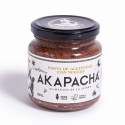 Pasta de Aceitunas con Nuez Akapacha 230 g