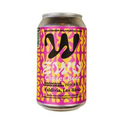 Bebida Ginger Beer Ewu Maracuyá Lata 350 cc