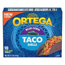 Tortilla Maíz Azul Tacos Ortega 117 g