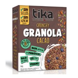 Cereal Salvaje Tika Granola, Avena, Cacao y Vainilla 200 g
