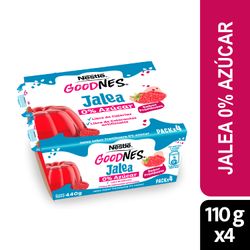 Pack 4 un. Jalea Nestlé Goodnes Frambuesa 110 g