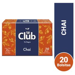 Té Club Negro Chai 20 un.