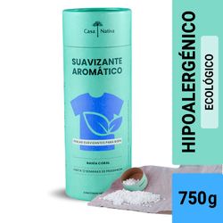 Suavizante Aromático Casa Nativa Perlas Aroma Bahía Coral 750 g