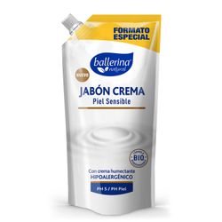 Jabón Ballerina Crema Piel Sensible 450 ml