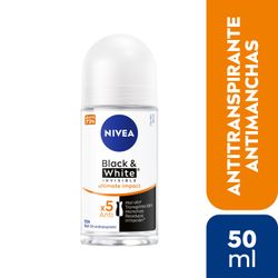 Desodorante Roll On Nivea Black & White Fresh Ultra 50 ml
