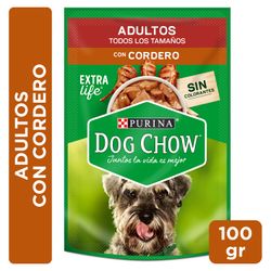 Alimento Húmedo Perro Dog Chow Cordero 100 g