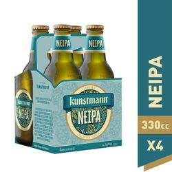 Pack 4 un. Cerveza Kunstmann NeIpa 5.5° 330 cc