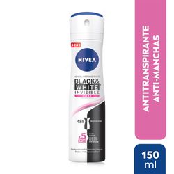 Antitranspirante Spray Nivea Black & White Clear Original 150 ml