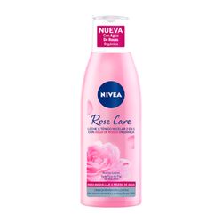 Leche & Tónico Micelar Nivea Rose Care 2en1 - 200 ml