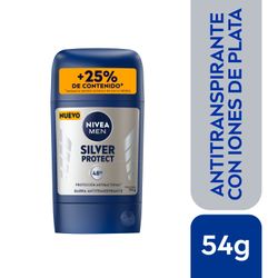 Antitranspirante Barra Nivea Men Silver Protect 54 g