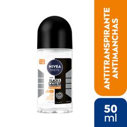Desodorante Roll On Nivea Men Black & White Ultimate Impact 50 ml