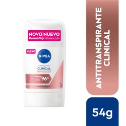Antitranspirante Barra Nivea Clinical Femenino 54 g