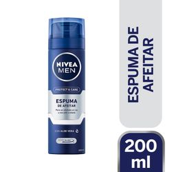 Espuma de Afeitar Nivea Men Protect & Care 200 ml