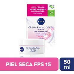 Crema Facial Nivea Hidratante Nutritiva Día 50 ml