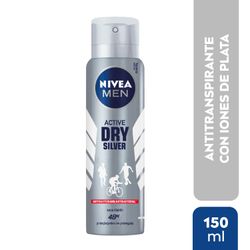Antitranspirante Spray Nivea Men Silver Protect 150 ml