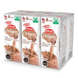 Pack 6 un. Leche Colun Origen Chocolate 200 ml