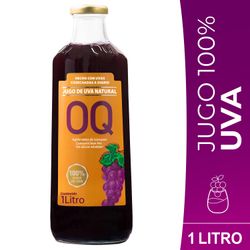 Jugo OQ 100% de Uva Natural 1 L