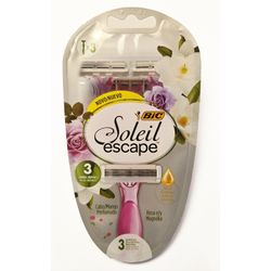 Máquina Depiladora Bic Soleil Escape 2 un.