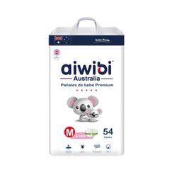 Pañales Aiwibi Dulce Noche Talla M 54 un.