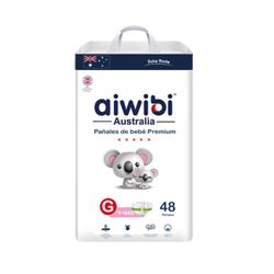 Pañales Aiwibi Dulce Noche Talla G 48 un.
