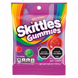 Gomita Skittles Gummies Wild Berry 164 g