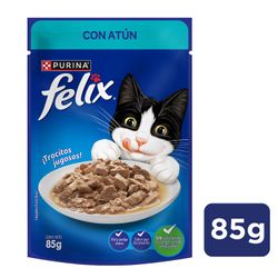 Alimento Húmedo Gato Felix Sabor Atún 85 g