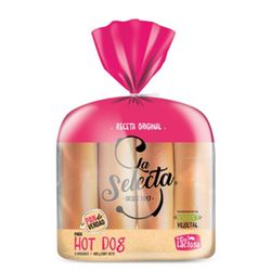 Pan Hot Dog La Selecta 480 g 8 un.
