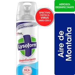 Desinfectante de Ambientes y Superficies Lysoform Aire de Montaña 360 cc