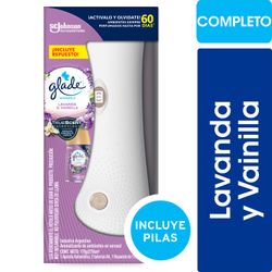 Desodorante Ambiental Automático Glade Lavanda y Vainilla Aparato + Repuesto 175 g