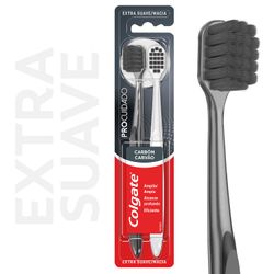 Pack 2 un. Cepillo de Dientes Colgate Pro Cuidado Charcoal
