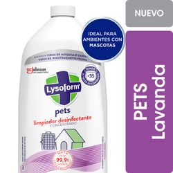 Desinfectante Lysoform Pets Botella 800 cc
